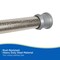 Kenney Mfg Twist & Fit No Tools Tension Shower Curtain Rod, 42-72in, Brushed Nickel KN609C/18HUS - alternate 8